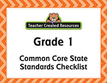 Grade 1 Checklist