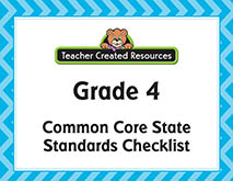 Grade 4 Checklist