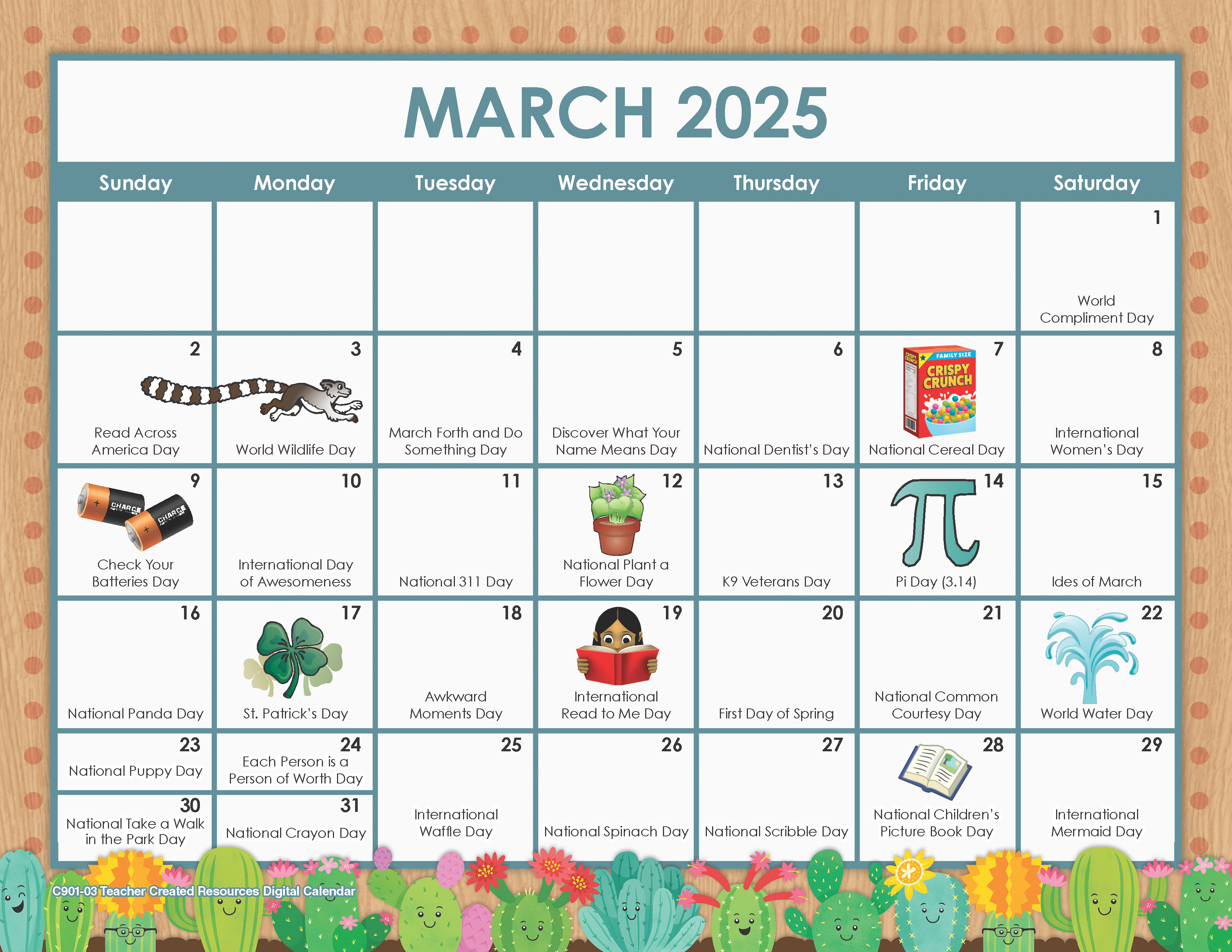 March Calendar