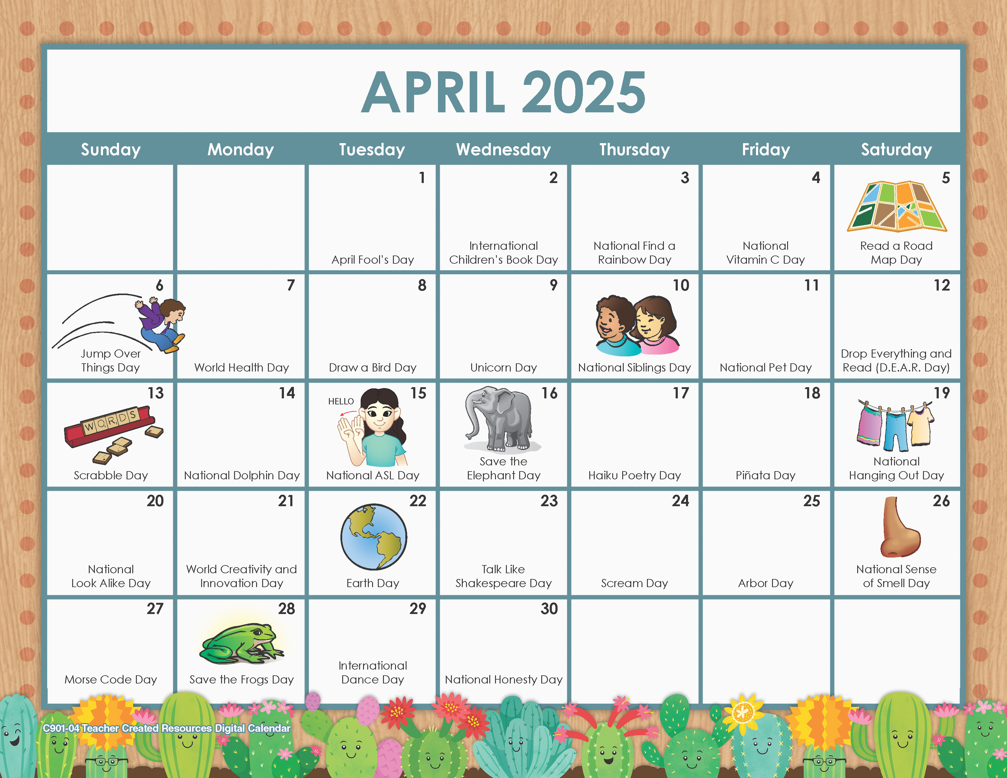 April Calendar