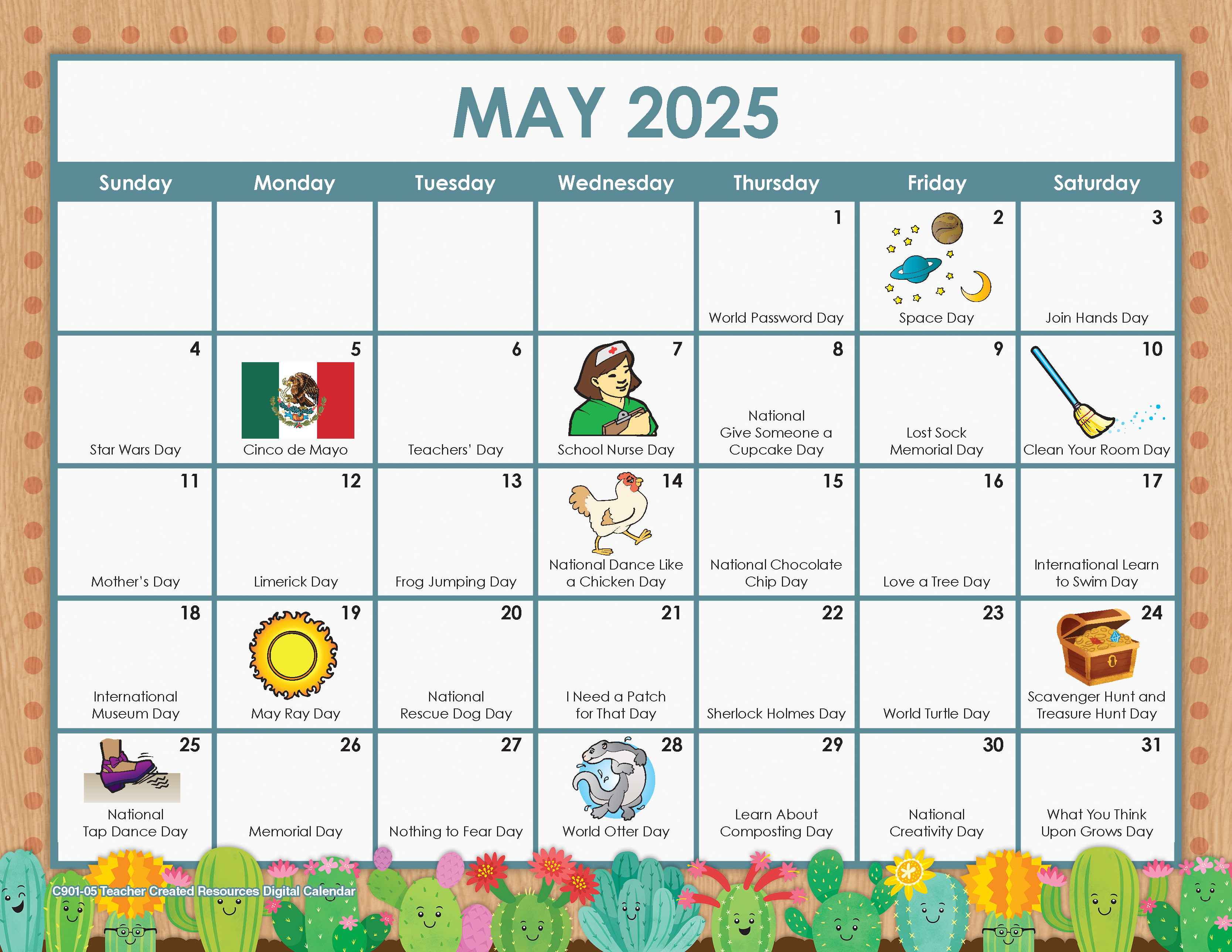 May Calendar