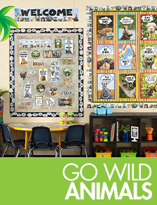Go Wild Animals Classroom