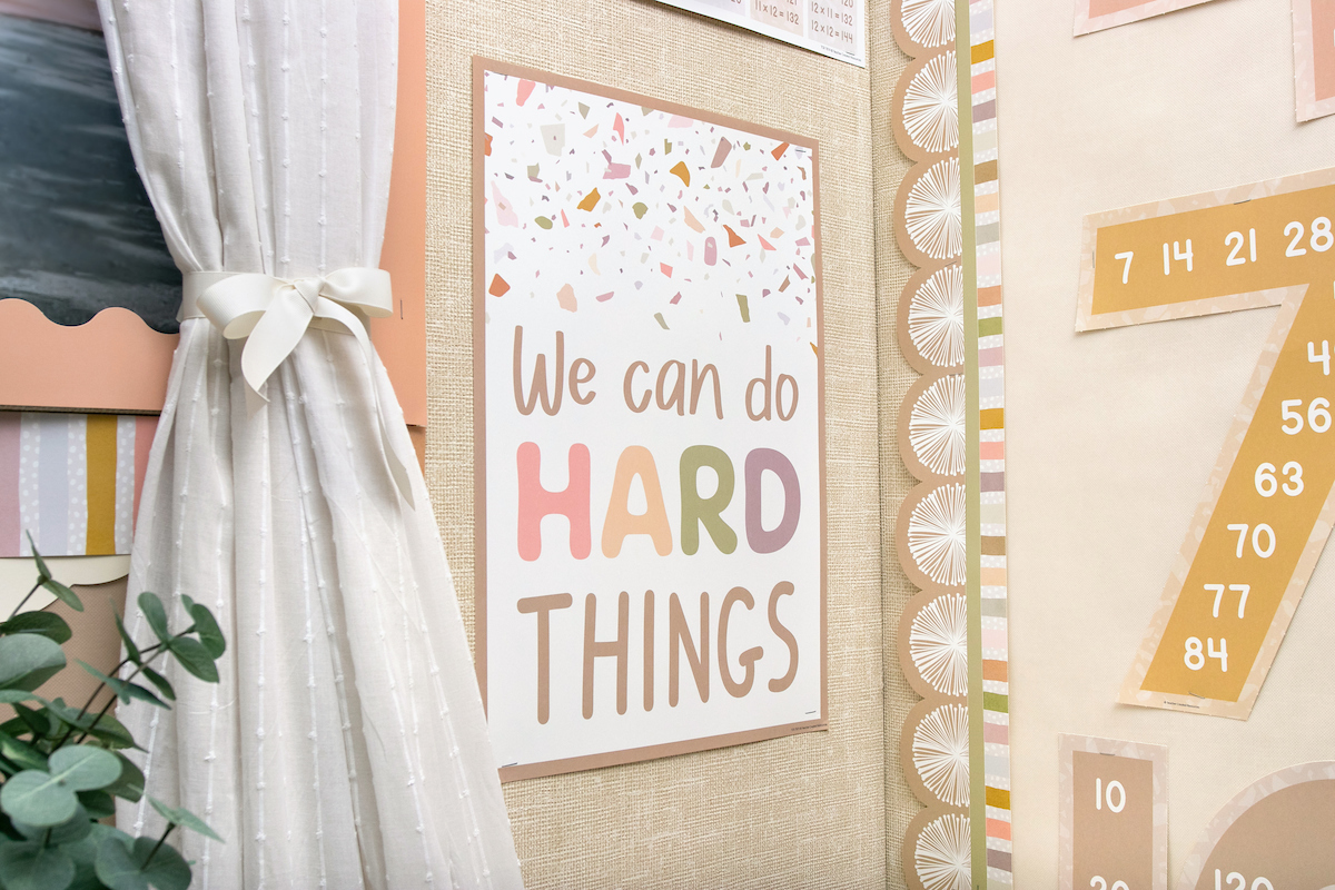 We can do Hard Things Poster